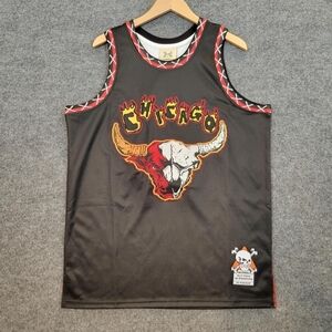 NWT Brand X Chicago Bulls Black and Red Jersey